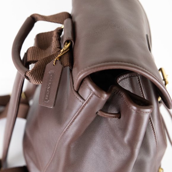 Coach Vintage  BACKPACK NO. 0529 Brown (Mahogany) leather - Picture 7 of 11